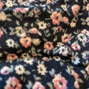 Floral ultra high rise shorts